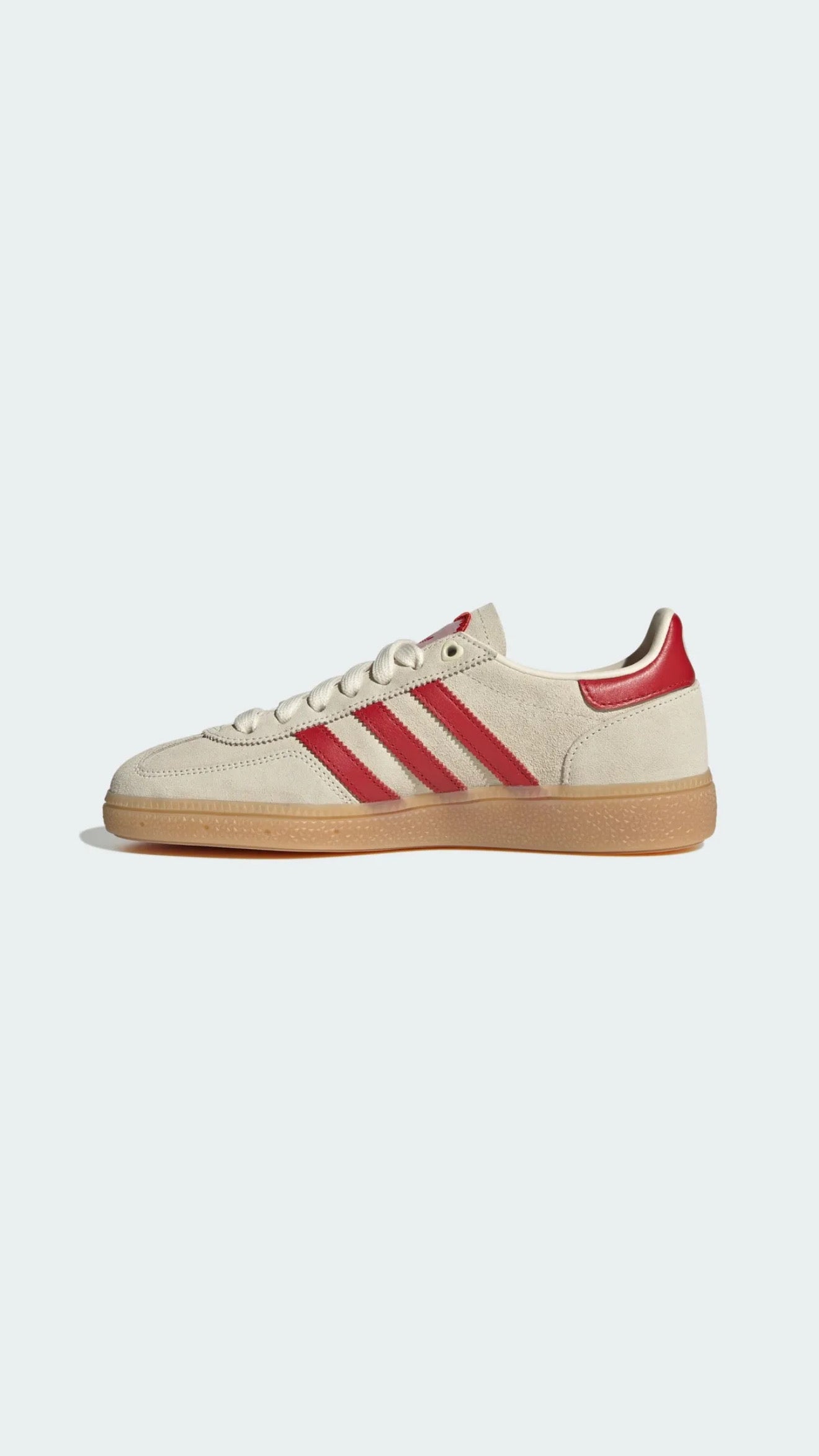 adidas Handball Spezial Cream White Better Scarlet Sandy Pink KH9044 vista laterale sinistra
