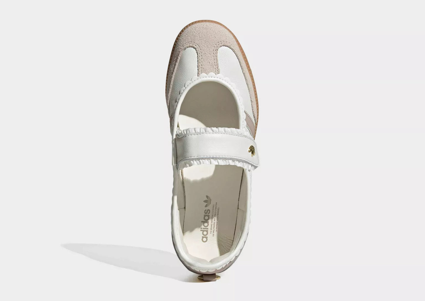 Adidas Samba Jane Frill Pack Cream vista Dall’alto
