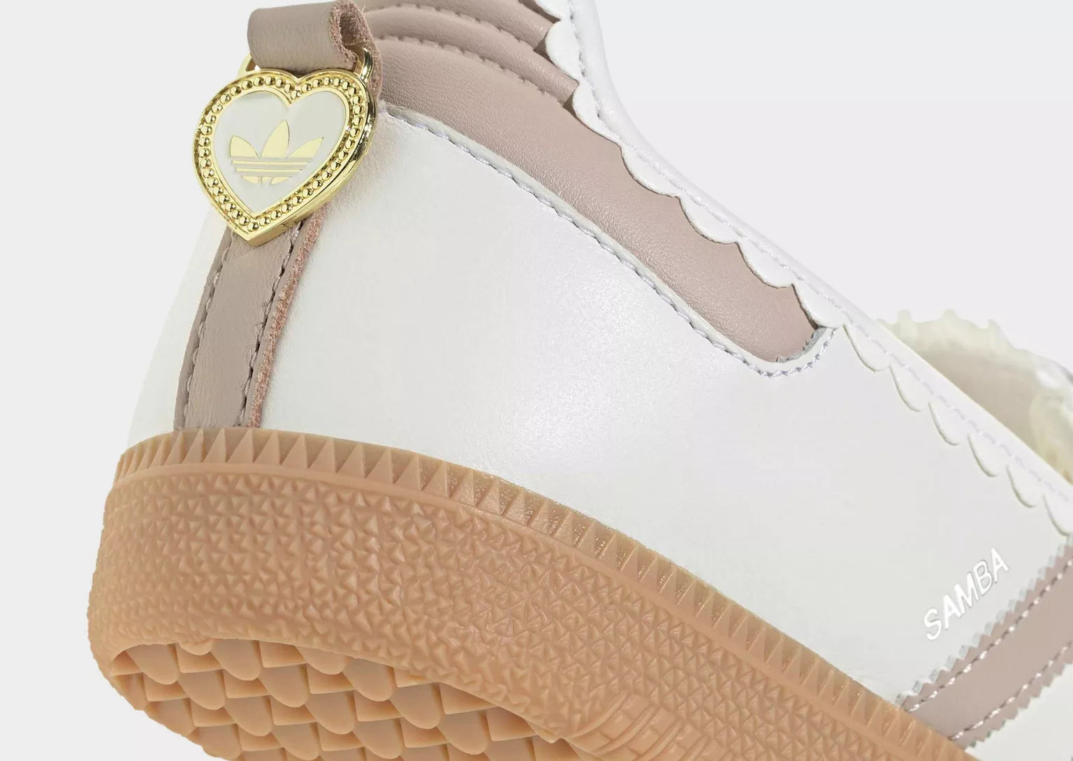 Adidas Samba Jane Frill Pack Cream dettaglio posteriore