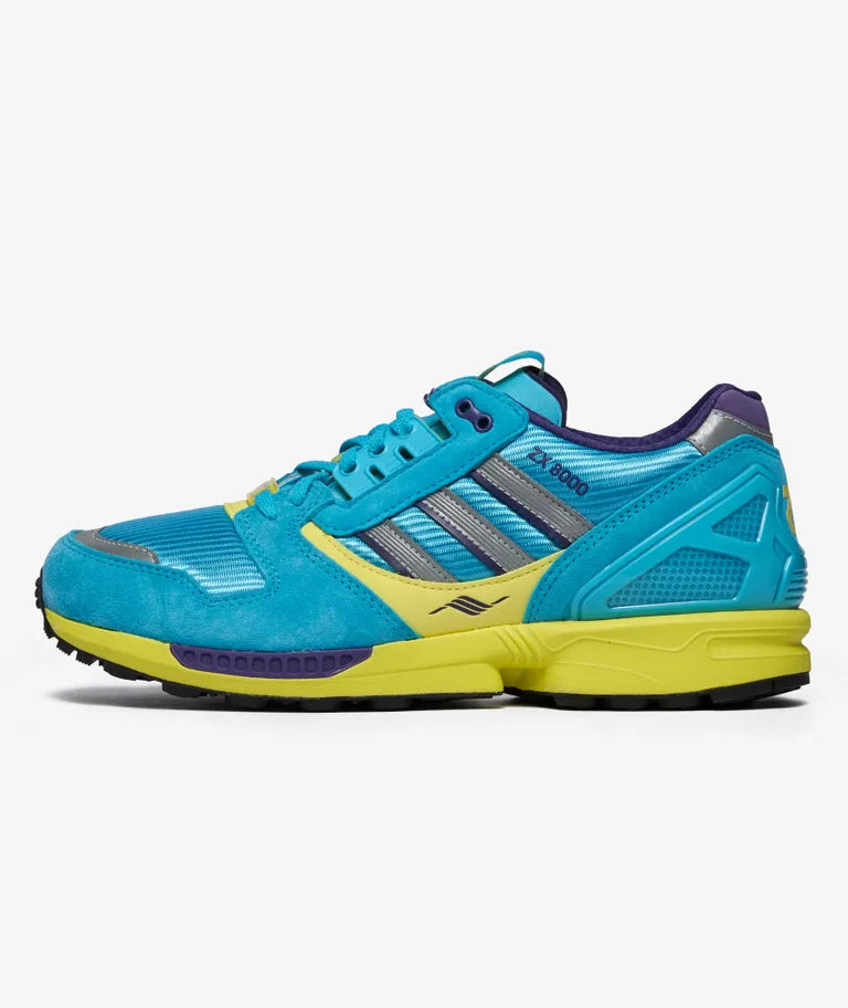 adidas ZX 8000 Consortium Blue Glow vista laterale sinistra

