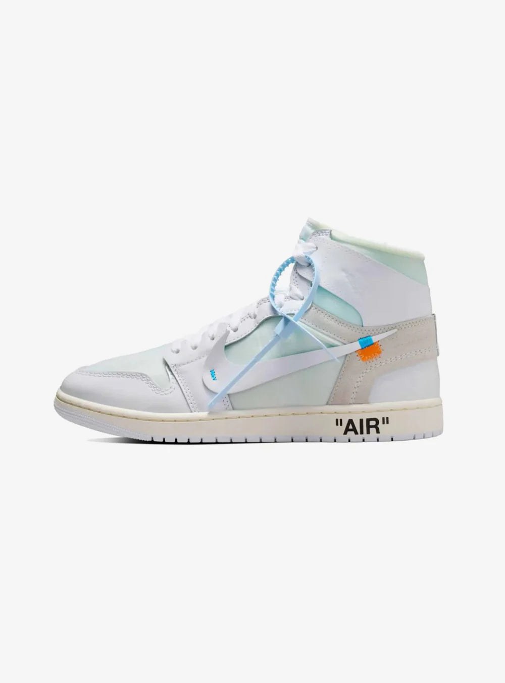 Air Jordan 1 High x Off-White Alaska vista laterale sinistra
