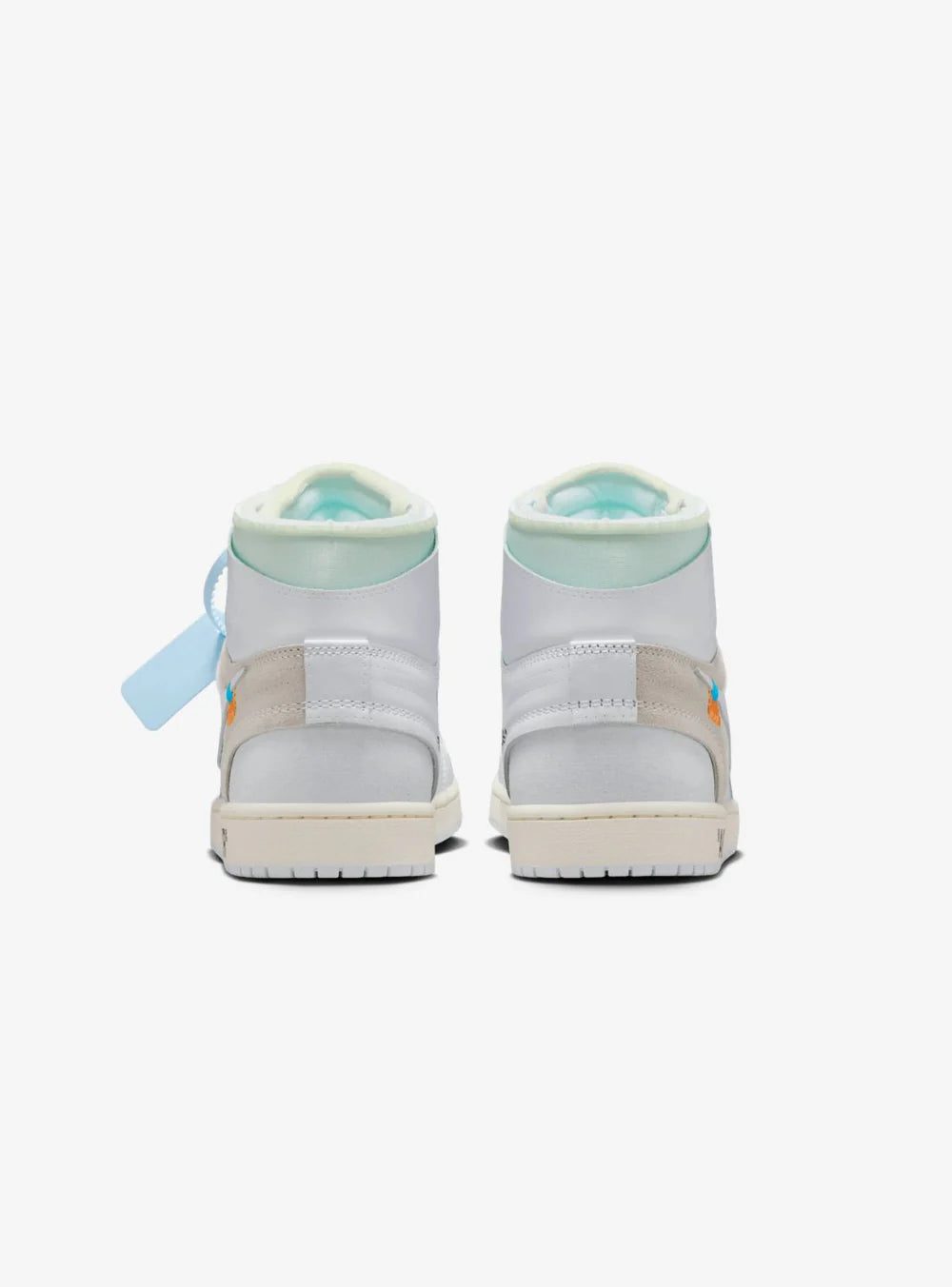 Air Jordan 1 High x Off-White Alaska vista suola
