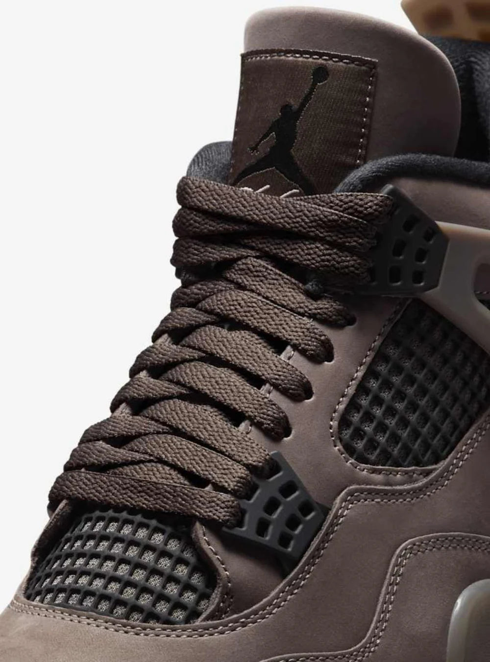 Air Jordan 4 Cave Stone FV5029-200 dettaglio logo Jumpman