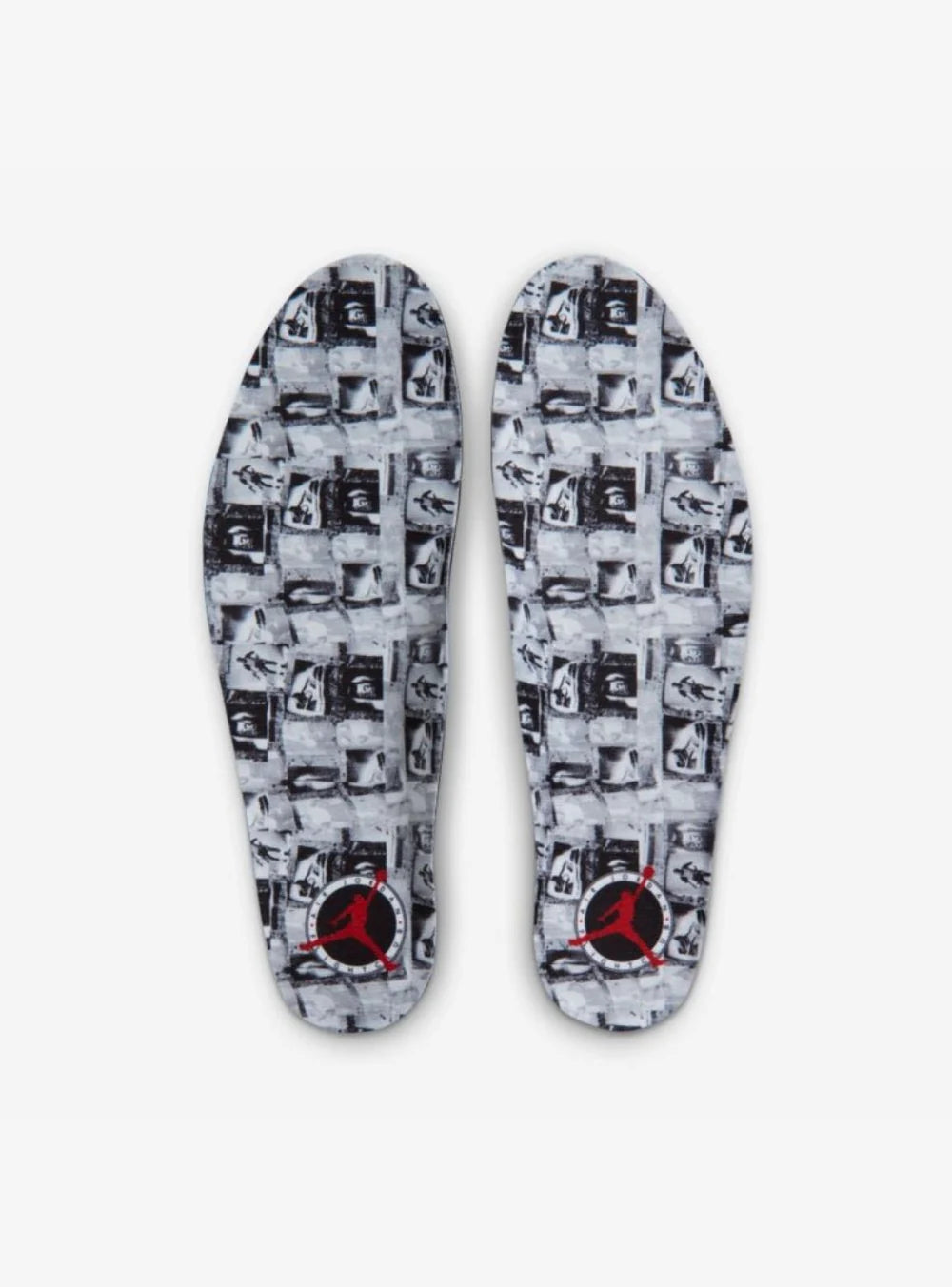 Dettaglio solette della Air Jordan 4 Retro OG Flight Club
