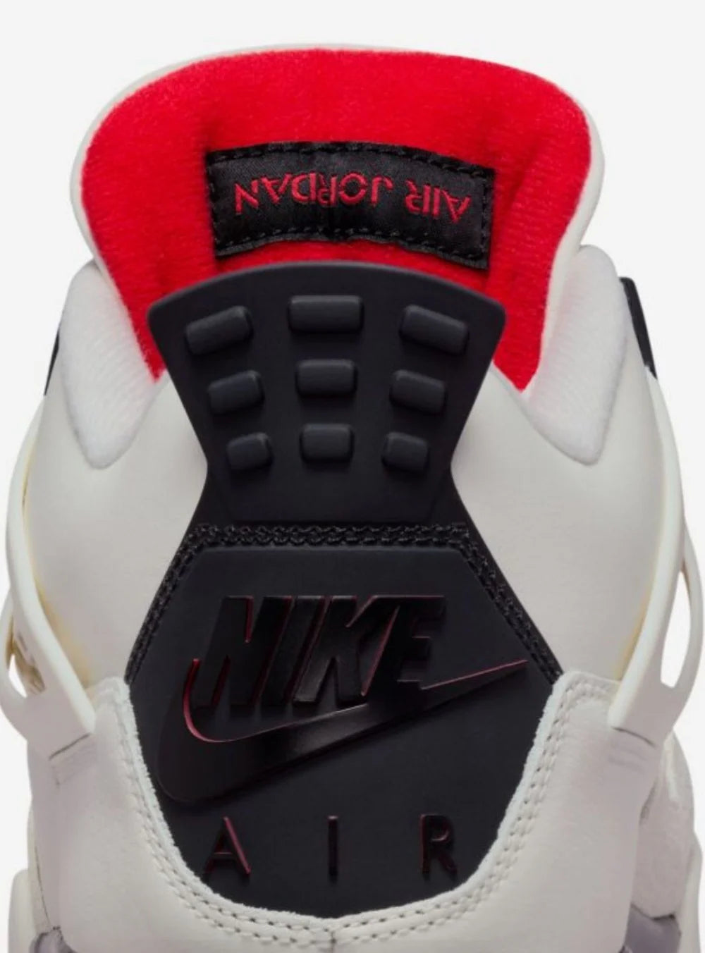 Air Jordan 4 Retro OG Flight Club IM4002-100 vista posteriore ravvicinata