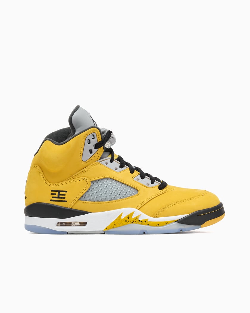 Air Jordan 5 Retro Tokyo 23 Varsity Maize vista laterale destra