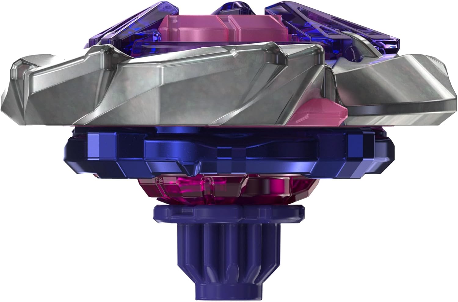 Lateral Close-up of Beyblade X Scale Shark 4-50UF blade