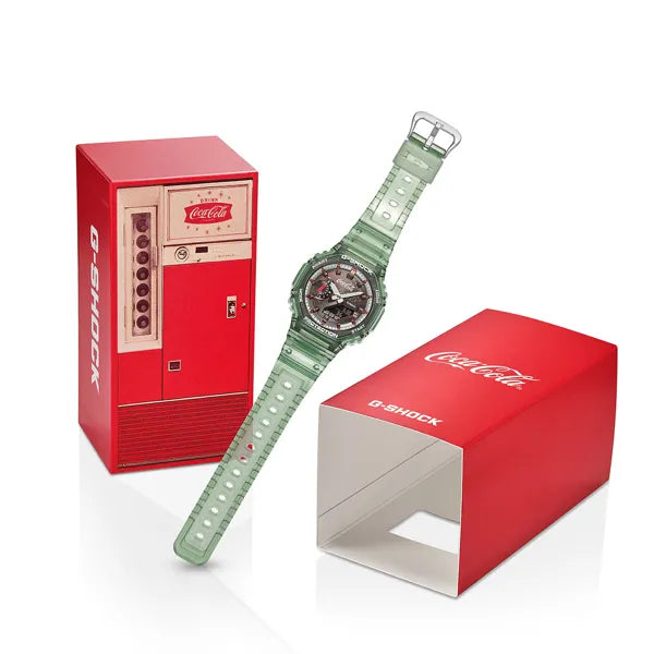 Casio G-Shock Coca-Cola GA-2100CC-3AER esposto