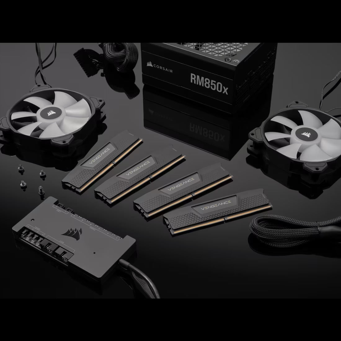 Moduli RAM Corsair Vengeance DDR5 48GB kit 2x24GB dettaglio