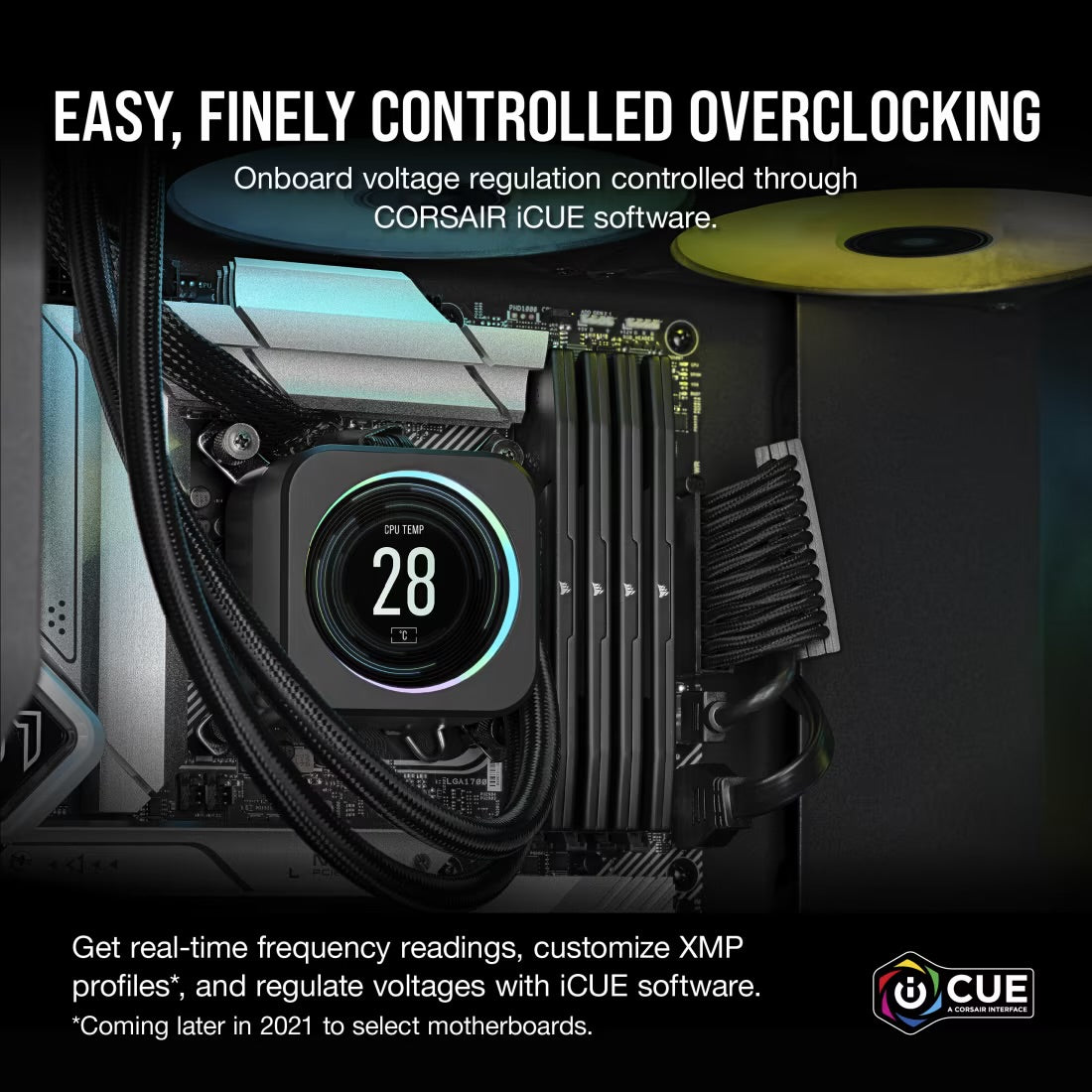 Overclock RAM Corsair Vengeance DDR5 6000MHz CL36