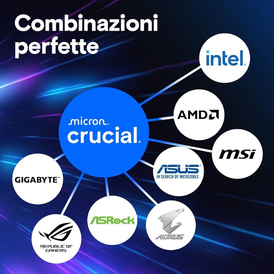 Installazione RAM Crucial DDR5 48GB su scheda madre