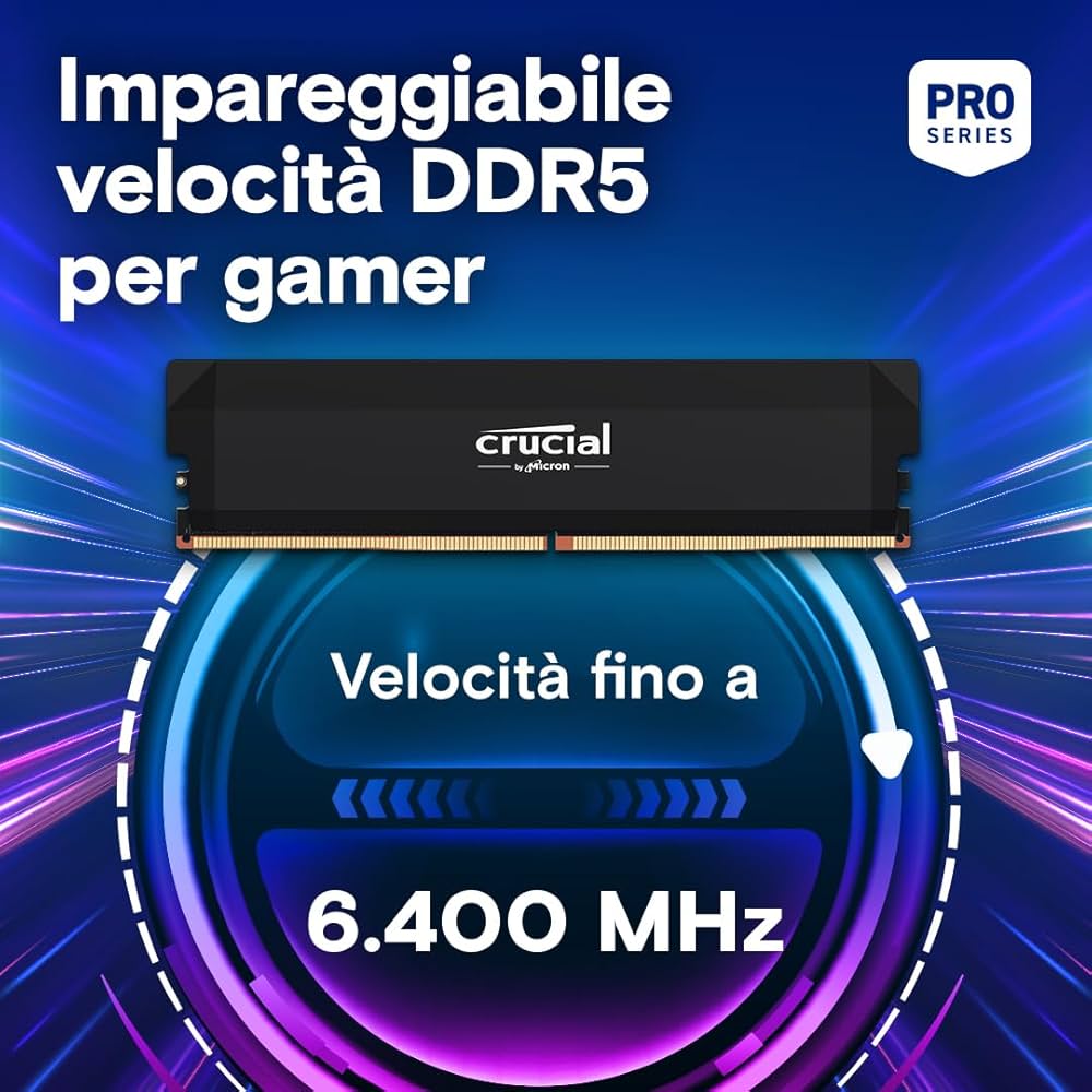 Performance RAM Crucial DDR5 6000MHz CL36