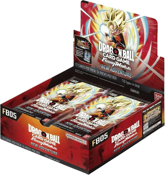 Dragon Ball Super Card Game Fusion World FB-05 vista diagonale confezione
