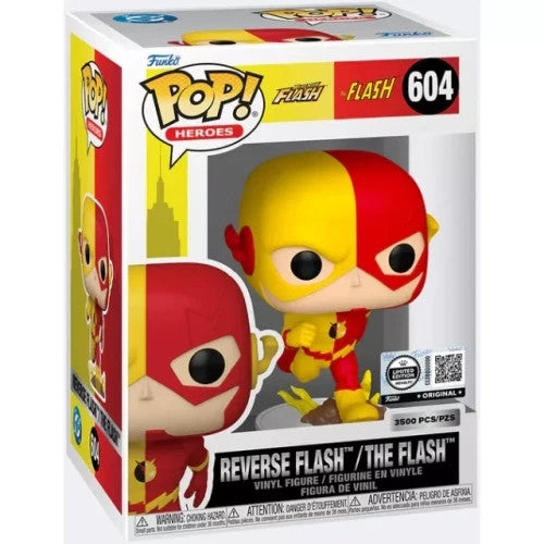 Funko Pop Reverse Flash #604 limited edition angled view