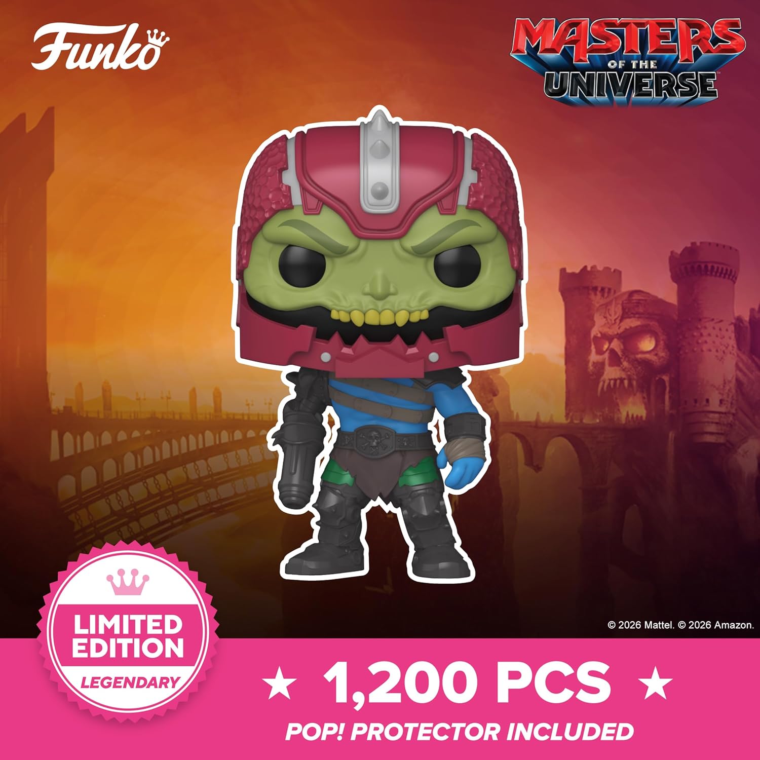 Funko Pop Trap Jaw 2024 back of box