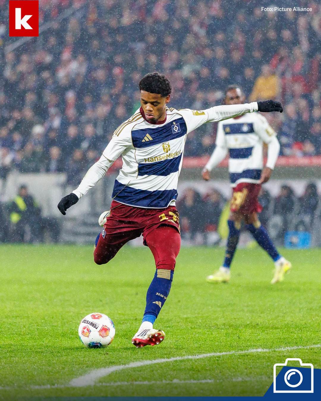 Hamburg SV Special Tee 25/26 in campo
