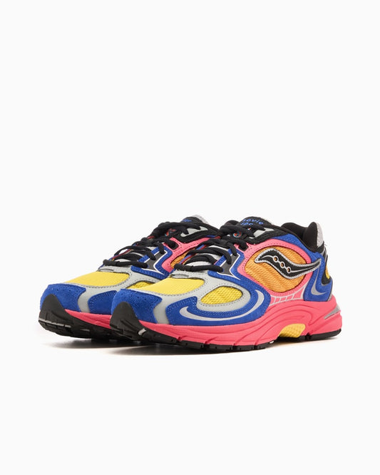 Jae Tips x Saucony Grid Jazz 9 “I Love You But I Am Busy” vista angolata destra