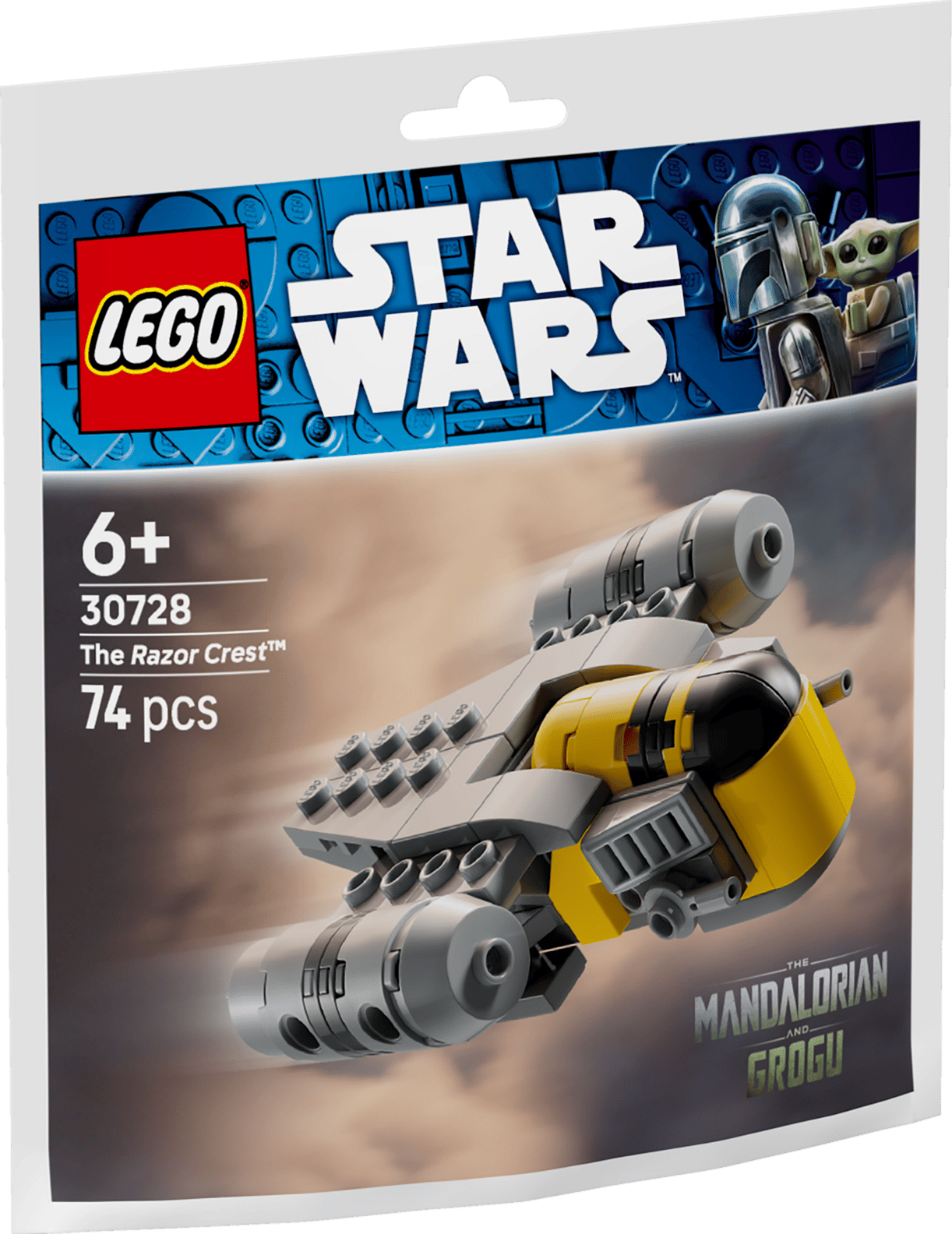 LEGO Star Wars Razor Crest 30728 packaging detail
