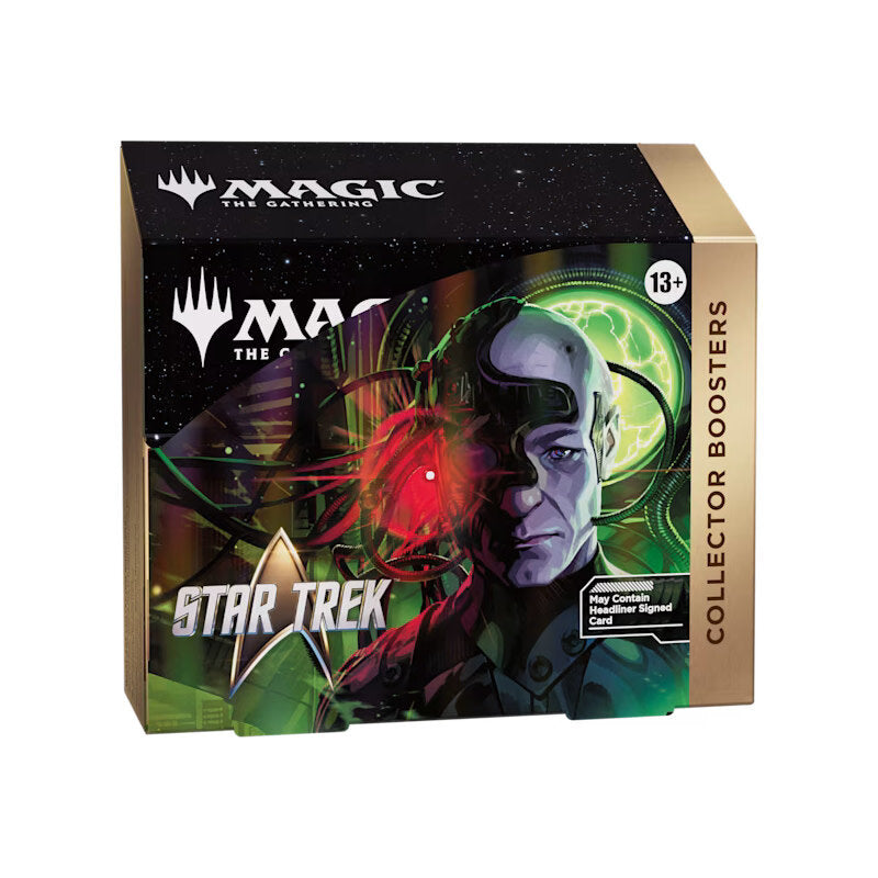 Magic The Gathering x Star Trek Collector Booster Display ENG angled view