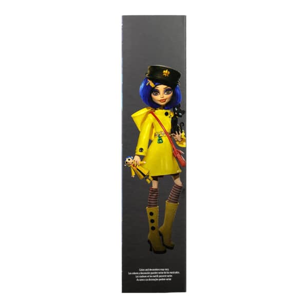 Monster High Skullector Coraline Doll packaging box Angled View