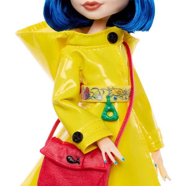 Monster High Skullector x LAIKA Coraline Doll Waterproof Jacket