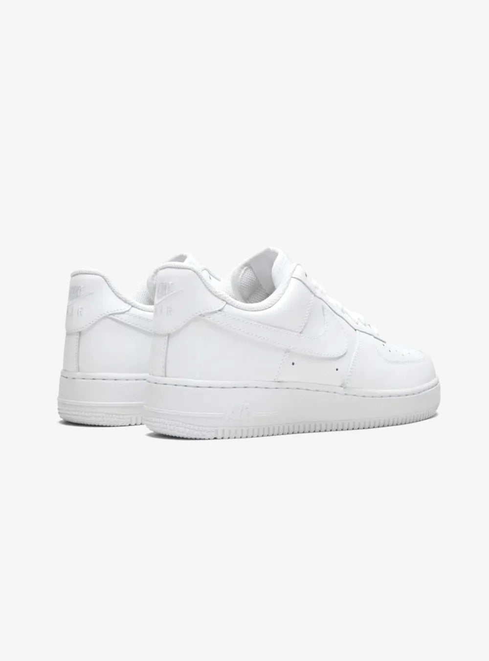 Scarpa Nike Air Force 1 Low 07 bianca lato posteriore destro