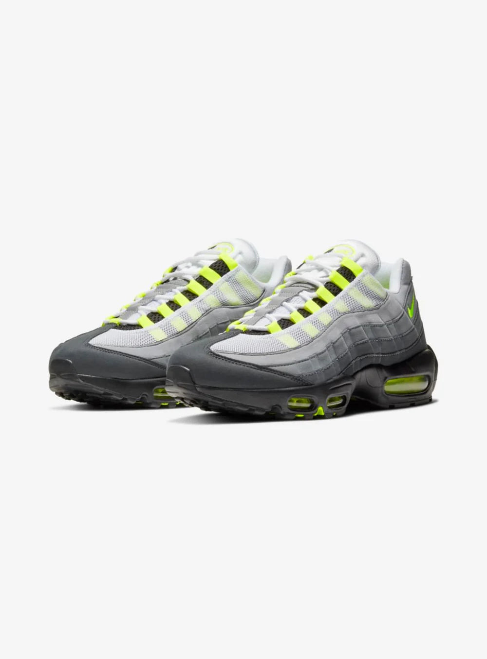 Nike Air Max 95 OG Big Bubble Neon 2025 HM4740-001 vista angolata destra

