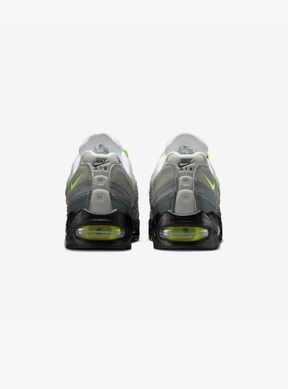 Nike Air Max 95 OG Big Bubble Neon 2025 HM4740-001 vista posteriore
