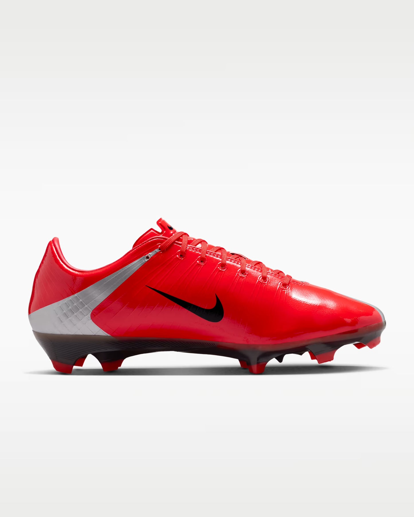 Nike Mercurial Superfly CR7 Safari FG SE Red Silver vista laterale sinistra