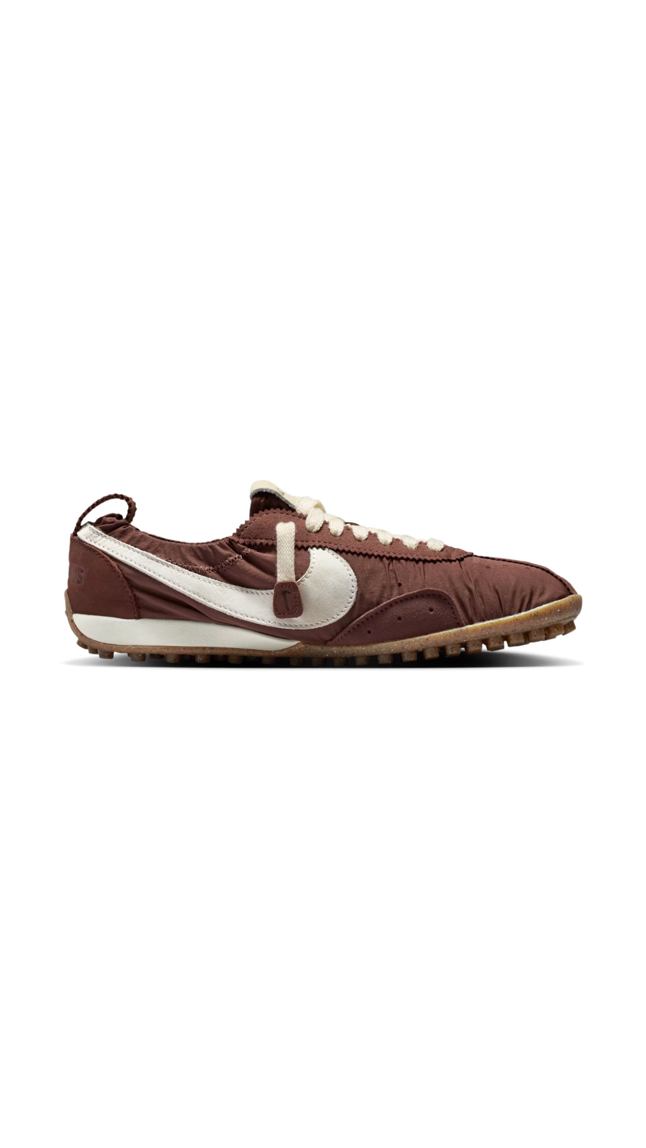 Nike Moon Shoes x Jacquemus Fauna Brown Cashmere vista laterale destra
