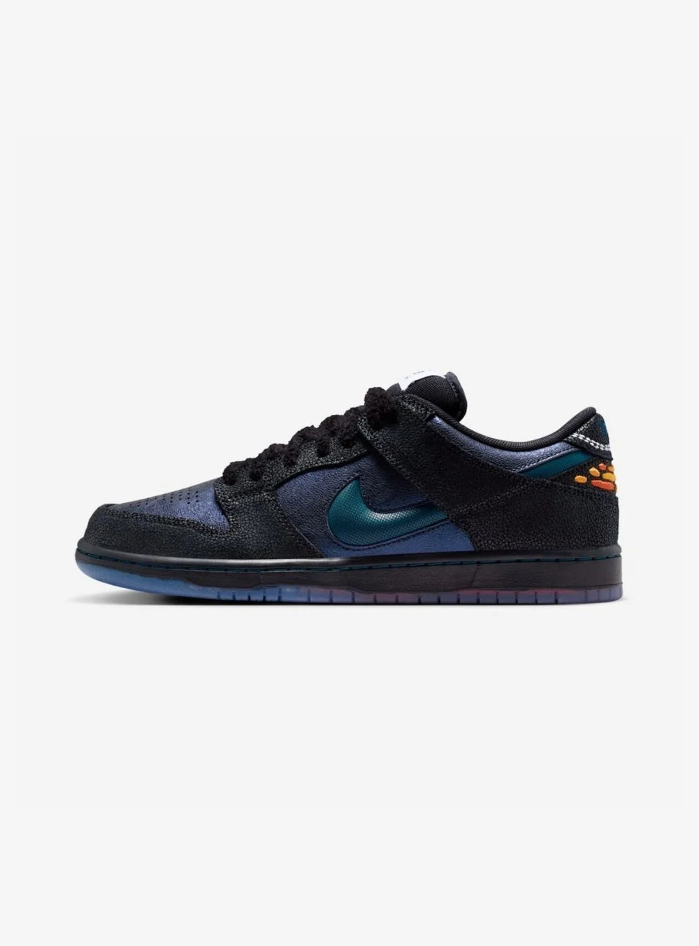 Nike SB Dunk Low Pro Bluetile Skateboards vista laterale destra
