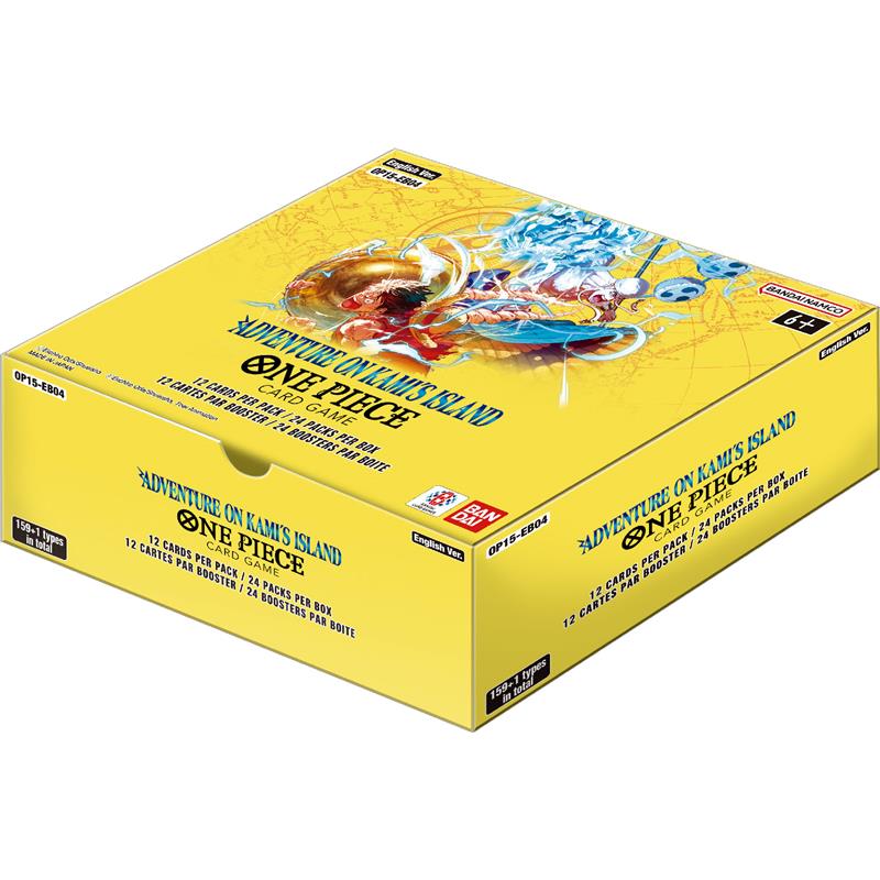Sealed One Piece Card Game OP-15 EB-04 booster box