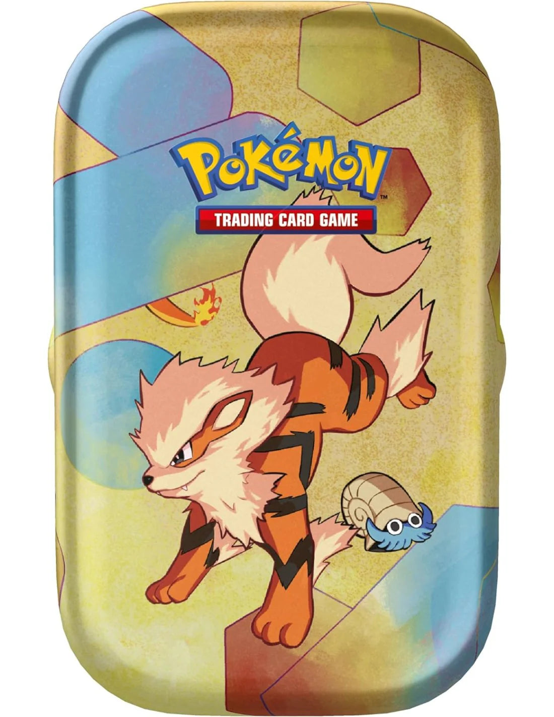 Artwork Arcanine Pokémon Prodigi di Kanto miniscatole Vista Frontale