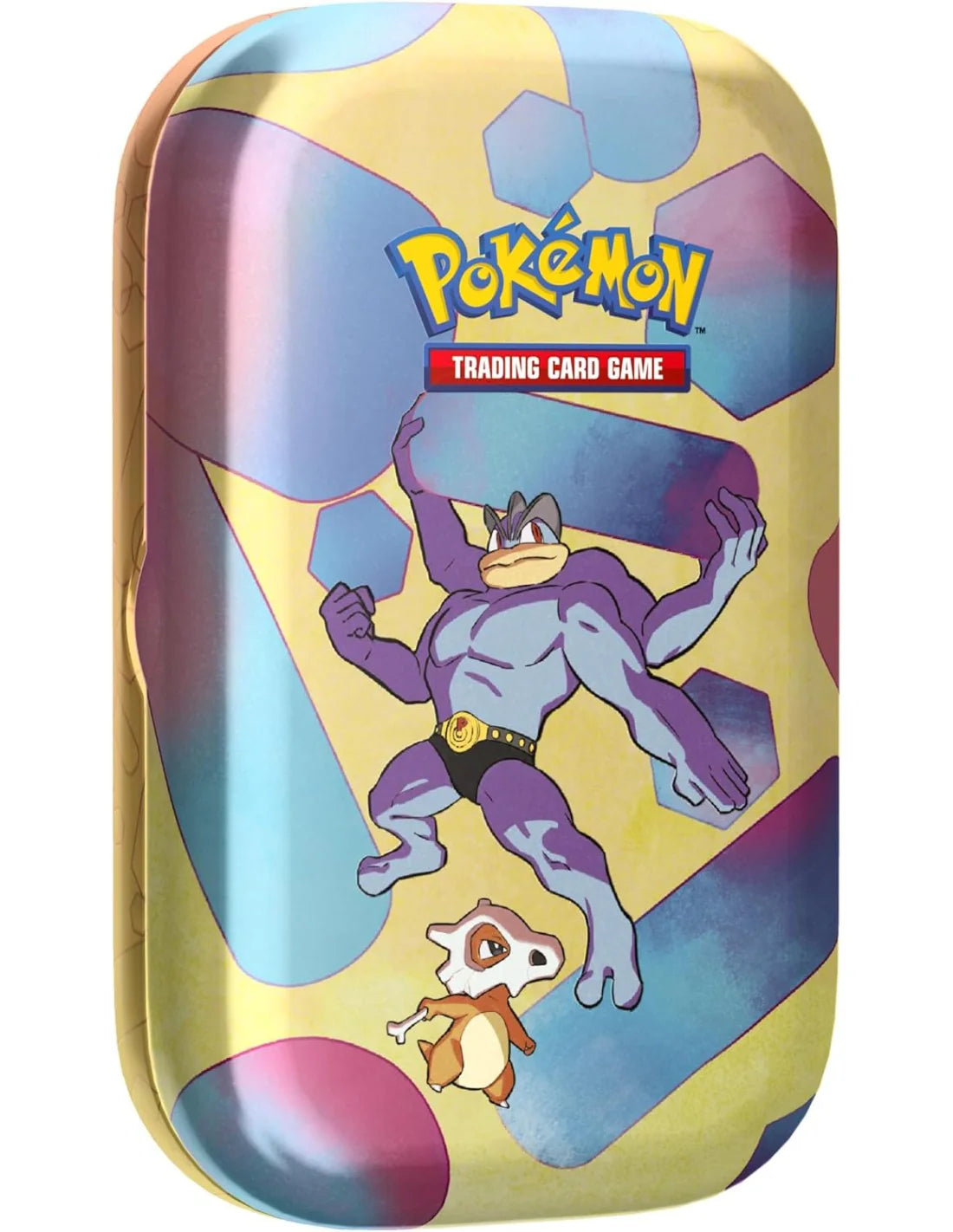 Artwork Pokémon Prodigi di Kanto miniscatole machamp vista diagonale