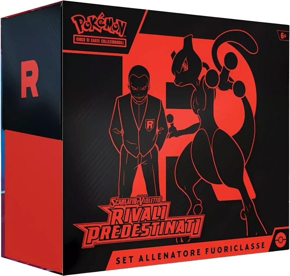 Pokémon ETB Rivali Predestinati vista angolata
