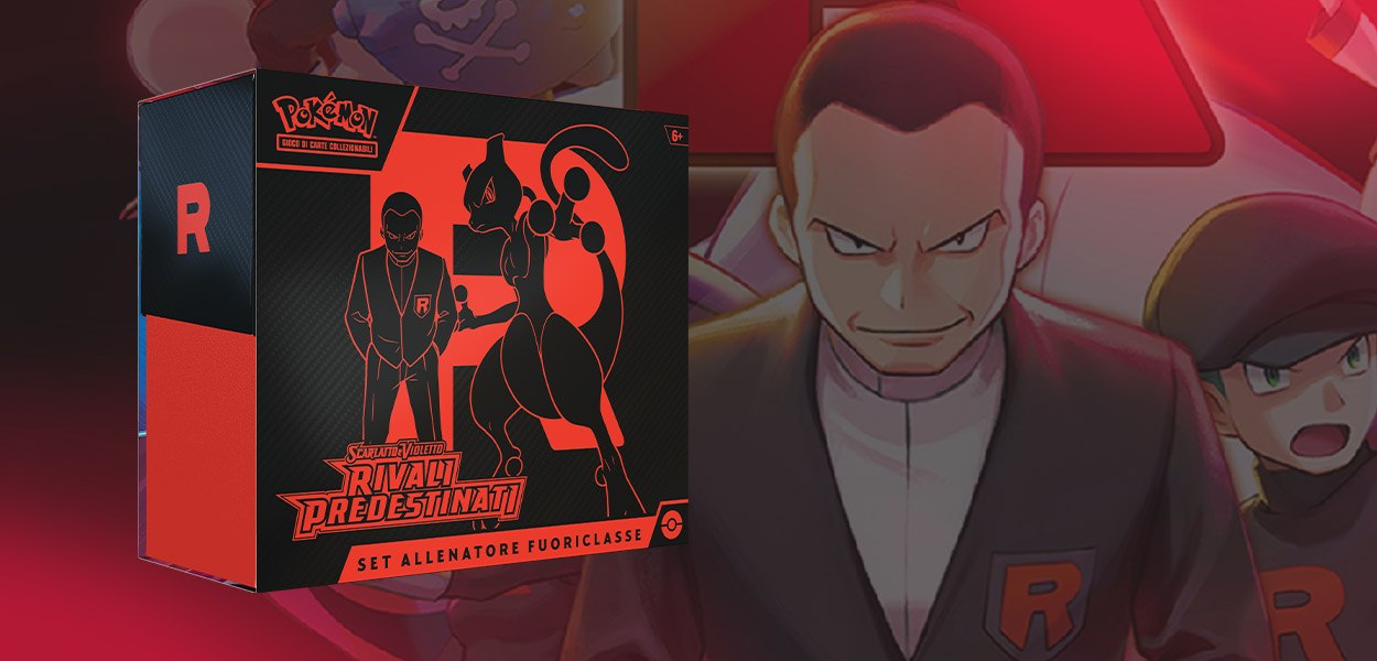 Pokémon ETB Rivali Predestinati esposta