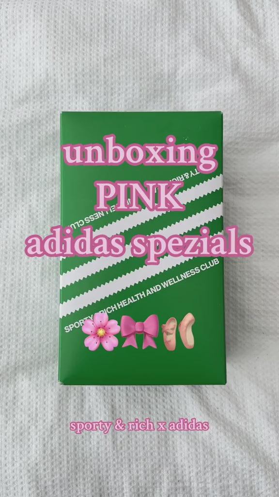Unboxing Adidas Handball Spezial x Sporty & Rich Pink