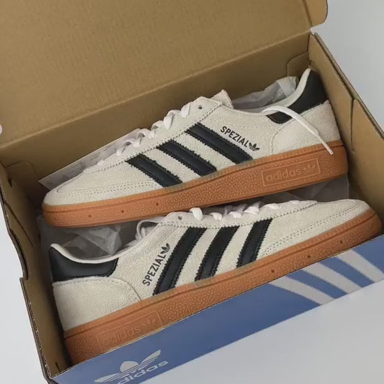 Adidas Handball Spezial Aluminum Core Black unboxing