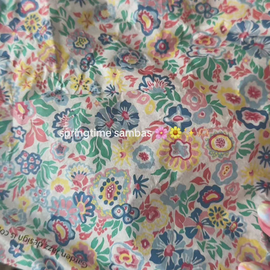 Adidas Samba OG x Liberty London Floral Embroidery JI0280 unboxing