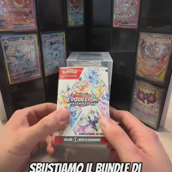 Unboxing Bundle 6 Bustine Evoluzioni Prismatiche Lingua Italiana