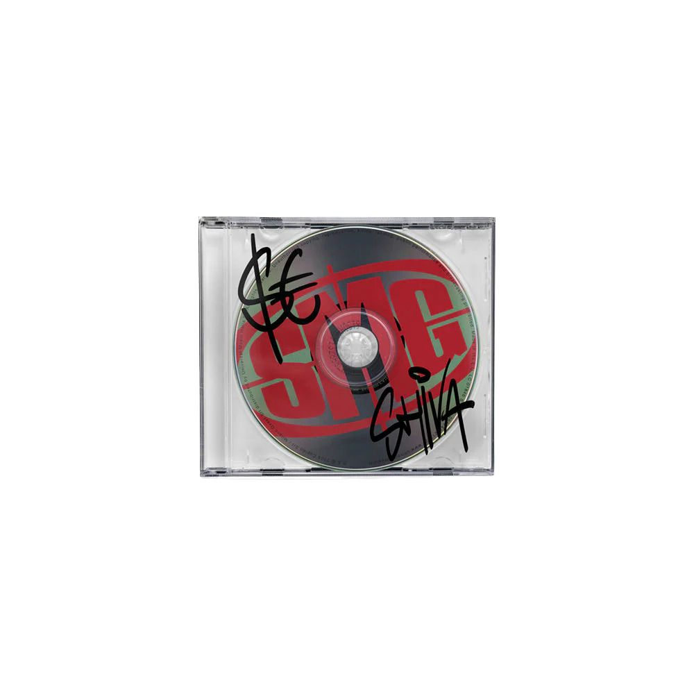Sfera Ebbasta Shiva Santana Money Gang CD numerato e firmato front cover
