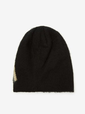Stüssy Brushed Out Stock Skullcap Beanie Black vista posteriore