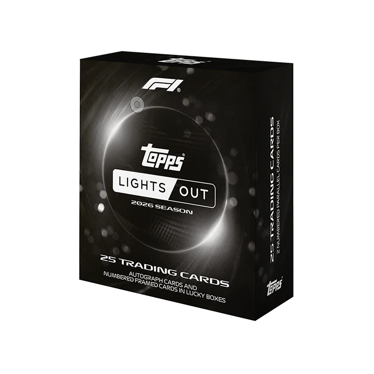 Topps F1 Lights Out 2026 box angled view