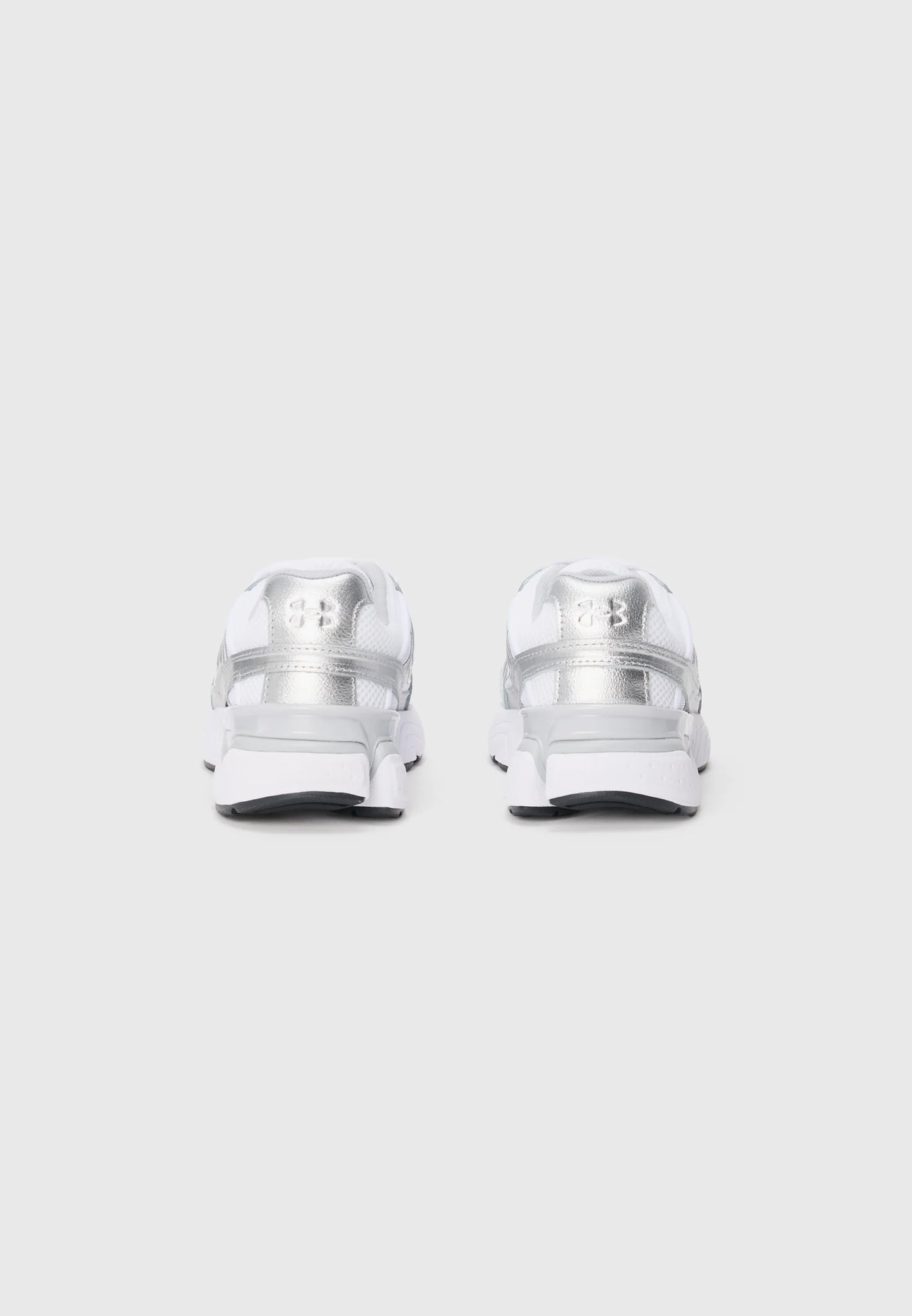 Under Armour SOLA White Metallic Silver vista posteriore