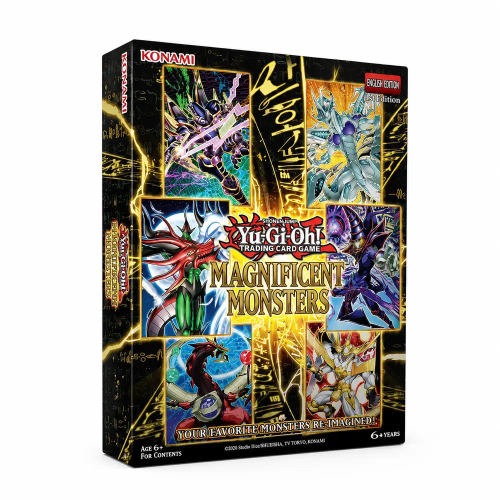 Yu-Gi-Oh Magnificent Monsters Box English version angled view